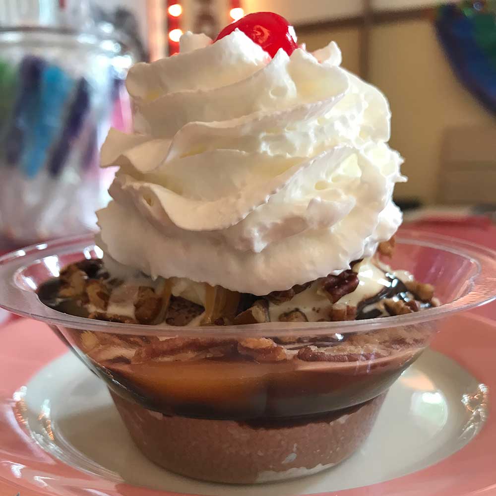 Pretzel Sundae!